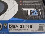 Rear DBA2814S Brake Discs 272x10mm Street Series T2 Slotted New