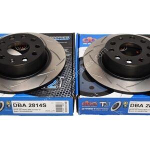 Rear DBA 2814S Brake Discs 272x10mm Street Series T2 Slotted New