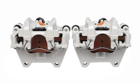 Rear Golf 7 R Audi S3 8v 310mm Calipers Oryx White upgrade for Gti A3 NEW