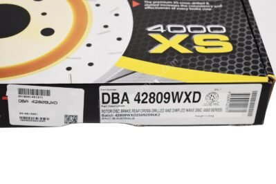 Rear Wave DBA 42809WXD Brake Discs 310x22mm 4000 series T3 Drilled New