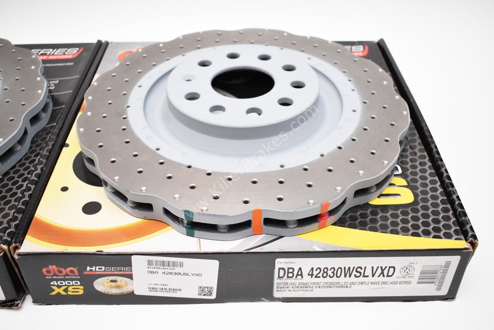 Front DBA42830WSLVXD Wave Brake Discs 340x30mm 4000 series T3 Slotted New