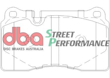 Front TTRS 8J Audi RS3 8P Brake Pads DBA DB2228SP Street Performance