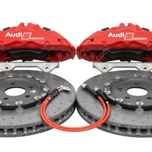 Audi Rs3 8Y RSQ3 F3 Ceramic Brake Kit Brembo 6pots 380x38mm Ceramic Discs RED NEW