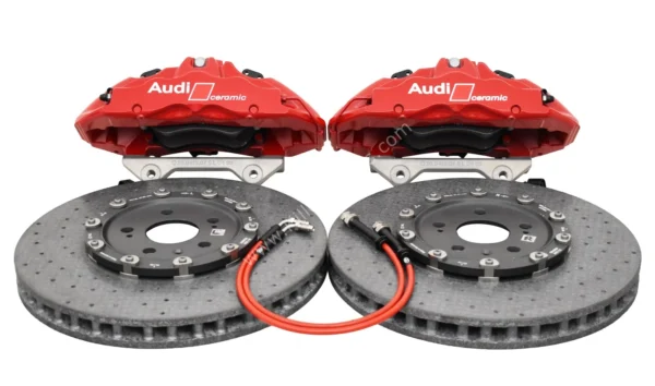 Audi Rs3 8Y RSQ3 F3 Ceramic Brake Kit Brembo 6pots 380x38mm Ceramic Discs RED NEW