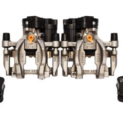 Rear Golf 7 R Audi S3 8v 310mm Calipers Grey upgrade Gti A3 NEW