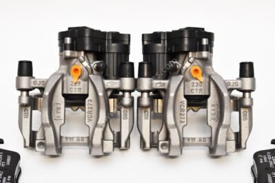 Rear Golf 7 R Audi S3 8v 310mm Calipers Grey upgrade Gti A3 NEW