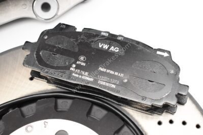 Front Audi Rs4 Rs5 B9 Original Brake Kit 6piston Black Akebono 375x36mm A4 S4 A5 S5 A6 C8 New