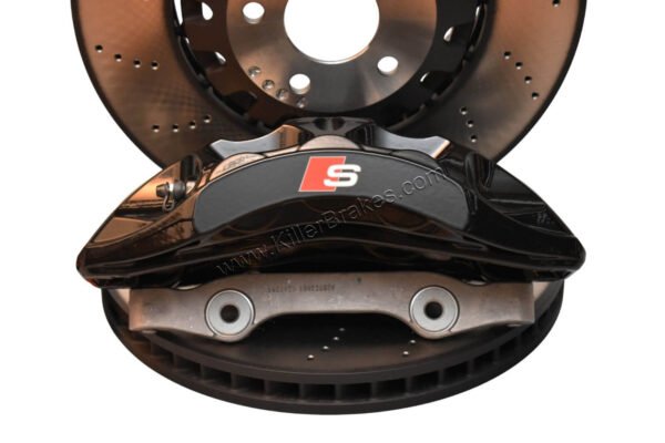 Front Audi S4 B9 B9 Original Brake Kit 6piston Black Akebono RS 375x36mm A4 S4 A5 S5 A6 C8 New