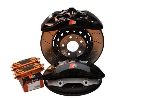 Front Audi S4 B9 B9 Original Brake Kit 6piston Black Akebono RS 375x36mm A4 S4 A5 S5 A6 C8 New