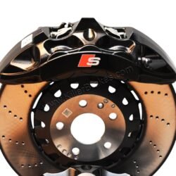 Front Audi S4 B9 B9 Original Brake Kit 6piston Black Akebono RS 375x36mm A4 S4 A5 S5 A6 C8 New