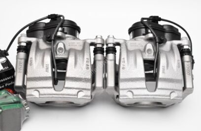 Rear Audi SQ7 4M 350mm Calipers 4M0615403 4M0615404 Grey New