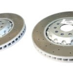 Front Audi S3 8y Vw Mk8 R Brake Discs 5WA615301A 357x34mm Round NEW