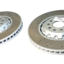 Front Audi S3 8y Vw Mk8 R Brake Discs 5WA615301A 357x34mm Round NEW