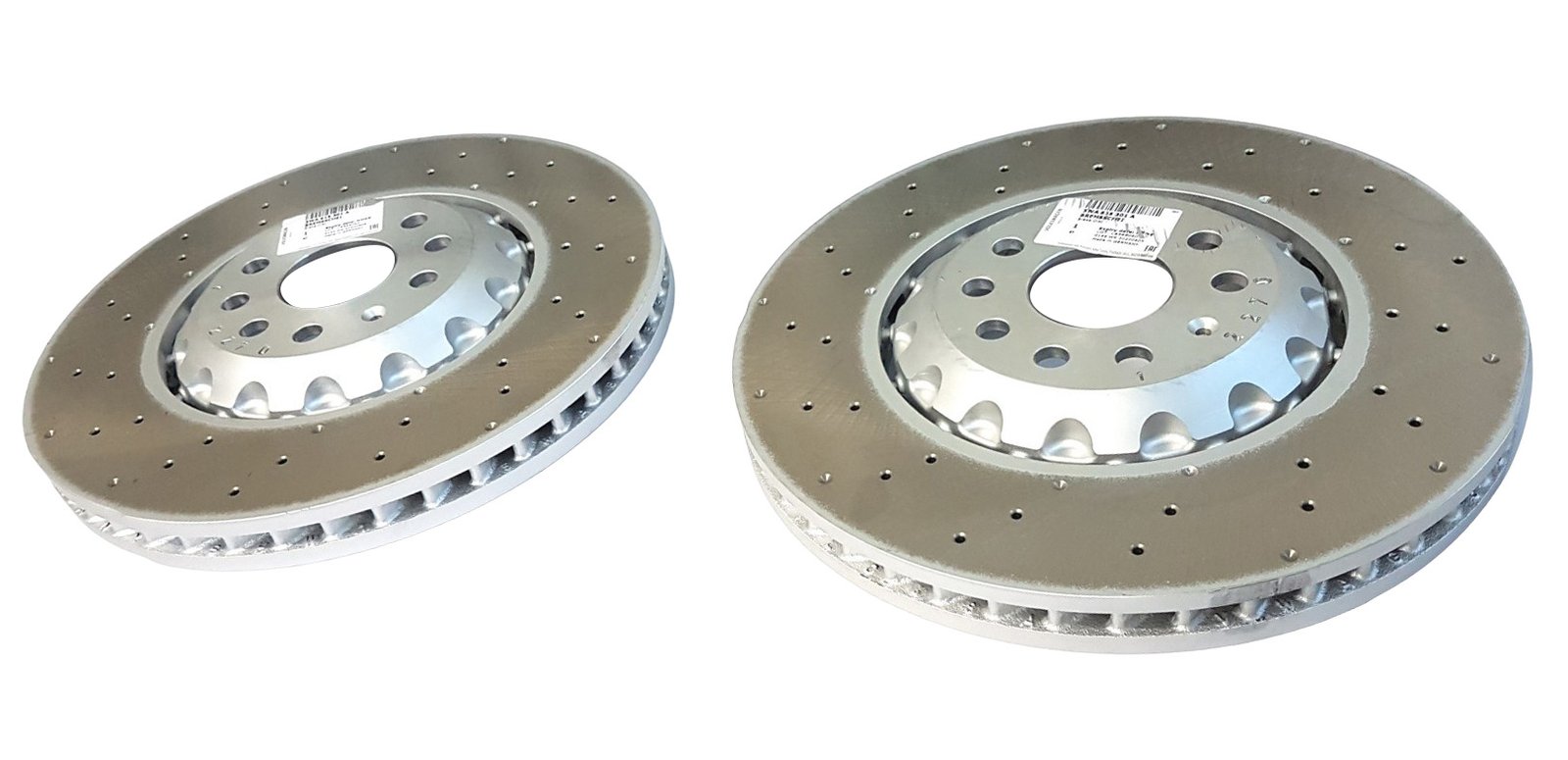 Front Audi S3 8y Vw Mk8 R Brake Discs 5WA615301A 357x34mm Round NEW