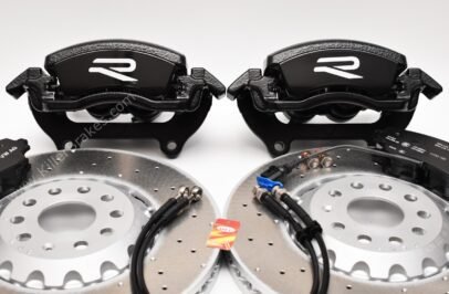 Front Golf 8R Audi S3 8Y 2piston Brake Kit 357x34mm 8Y0615123 8Y0615124 5WA615301A Black New
