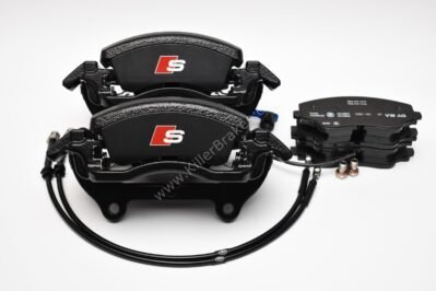 Front Golf 8R Audi S3 8Y 2piston Brake calipers 8Y0615123 8Y0615124 Black New
