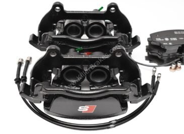 Front Golf 8R Audi S3 8Y 2piston Brake calipers 8Y0615123 8Y0615124 Black New