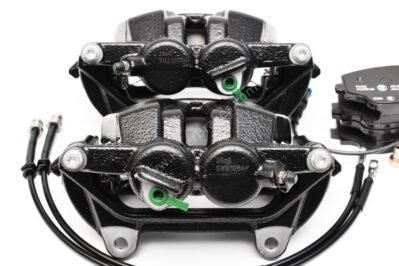 Front Golf 8R Audi S3 8Y 2piston Brake calipers 8Y0615123 8Y0615124 Black New