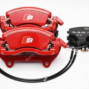 Front Golf 8R Audi S3 8Y 2piston Brake calipers 8Y0615123A 8Y0615124A Red New