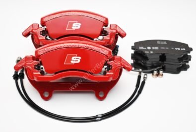 Front Golf 8R Audi S3 8Y 2piston Brake calipers 8Y0615123A 8Y0615124A Red New