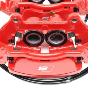 Front Golf 8R Audi S3 8Y 2piston Brake calipers 8Y0615123A 8Y0615124A Red New