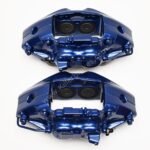 Front M Performance Blue Calipers 4pot 348x36mm Brembo 34116891273 34116891274
