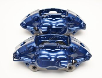 Front M Performance Blue Calipers 4pot 348x36mm Brembo 34116891273 34116891274