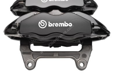 Front Seat Leon Cupra Performance Pack Audi TTRS 8J Brembo 4pot Brake Calipers 5F0615105 5F0615106 Black New