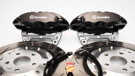 Front Seat Leon Cupra Performance Pack Audi TTRS 8J Brembo 4pot Brake Kit Black New