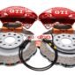 MQB Brake Kit Porsche Macan Brembo 4pot DBA 345x30mm Drilled Wave Brake Discs NEW with color logo options