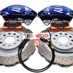 MQB Brake Kit Porsche Macan Brembo 4pot DBA 345x30mm Drilled Wave Brake Discs NEW with color logo options 14 MQB Brake Kit Porsche Macan Brembo 4pot DBA 345x30mm Drilled Wave Brake Discs NEW with color logo options MQB Brake Kit Porsche Macan Brembo 4pot DBA 345x30mm Drilled Wave Brake Discs NEW with color logo options