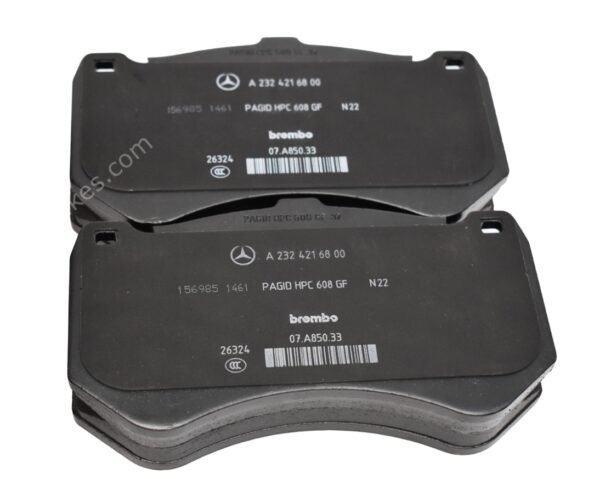 Mercedes W222 C217 S 63 AMG Carbon Front Brake Calipers Ceramic A2224215598 A2224215698 A0064200720