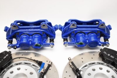 Front Golf 8R Audi S3 8Y 2piston Brake Kit 357x34mm 8Y0615123 8Y0615124 5WA615301A Blue New