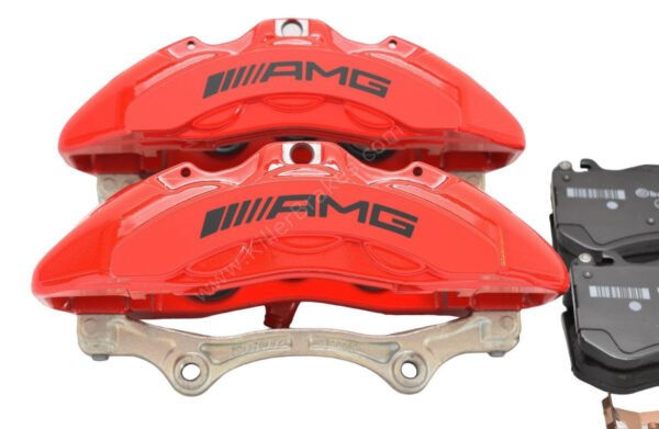 Genuine AMG 6pot Brake Calipers Set with pads for Mercedes-Benz W222 S63 S65 S class HQ SE OEM NEW