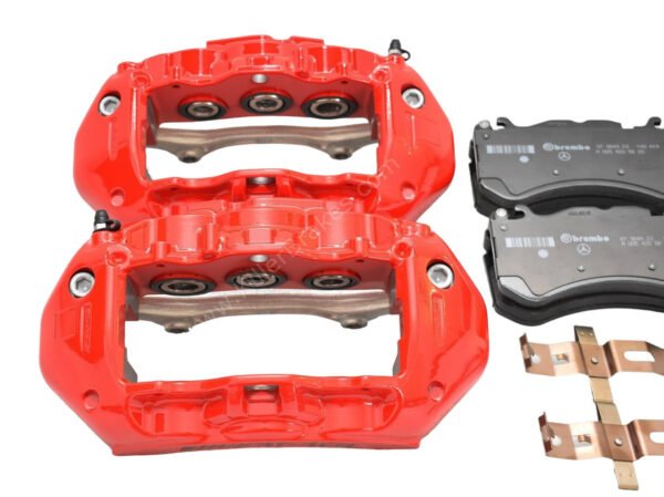 Genuine AMG 6pot Brake Calipers Set with pads for Mercedes-Benz W222 S63 S65 S class HQ SE OEM NEW