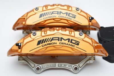 Mercedes W222 C217 S 63 AMG Carbon Front Brake Calipers Ceramic A2224215598 A2224215698 A0064200720