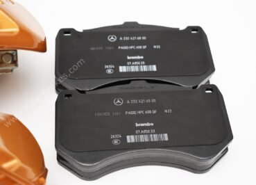 Mercedes W222 C217 S 63 AMG Carbon Front Brake Calipers Ceramic A2224215598 A2224215698 A0064200720