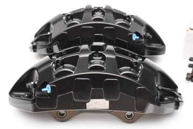 Front Audi E-Tron Brembo 6pot Calipers 400x38mm 4KE615107F 4KE615108F Black A4 S4 A5 S5 Rs4 Rs5 B9 A6 C8 New