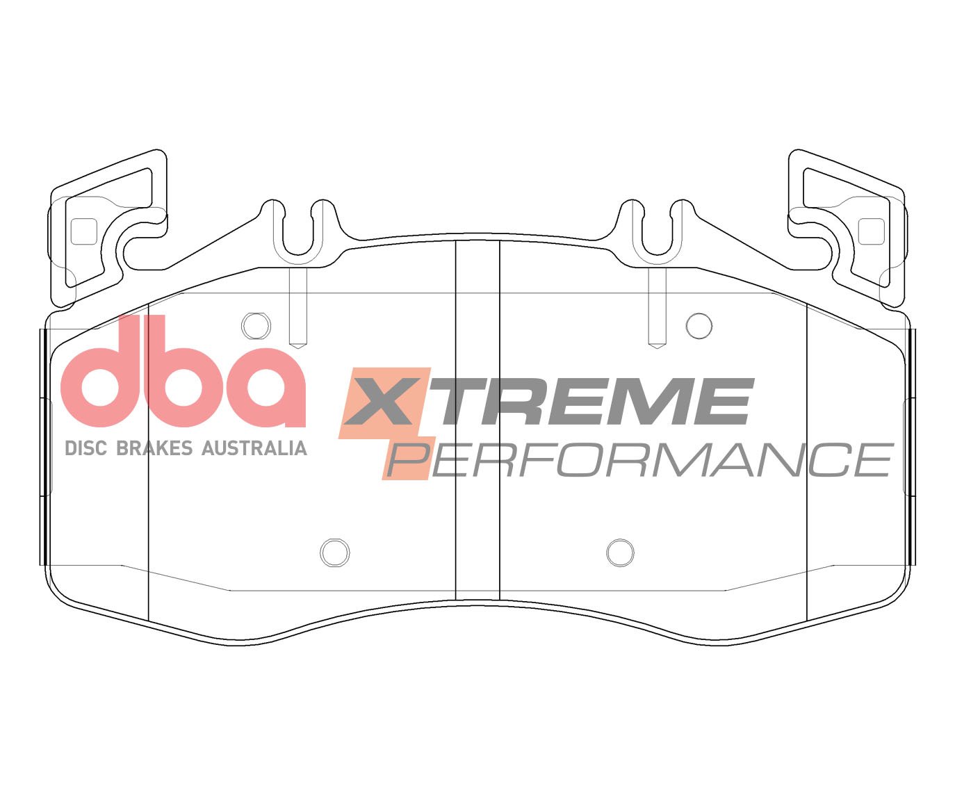 Front Mercedes A45S W177 DBA Brake Pads DB15081XP Xtreme Performance A0004202203 Brembo 6pot