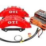 Front Audi E-tron GT 4J3615123 4J3615124 Brembo 6pot Brake Upgrade for 375x36mm Brake Discs