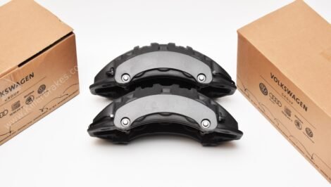 Front Audi E-tron GT 4J3615123 4J3615124 Porsche Panamera Cayenne Calipers Brembo 6pot 7PP615149 7PP615150 20.A221.03 New Grey