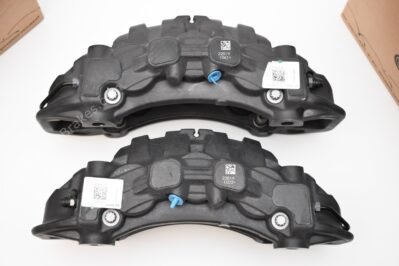 Front Audi E-tron GT 4J3615123 4J3615124 Porsche Panamera Cayenne Calipers Brembo 6pot 7PP615149 7PP615150 20.A221.03 New Grey