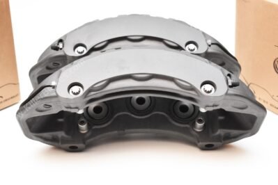 Front Audi E-tron GT 4J3615123 4J3615124 Porsche Panamera Cayenne Calipers Brembo 6pot 7PP615149 7PP615150 20.A221.03 New Grey