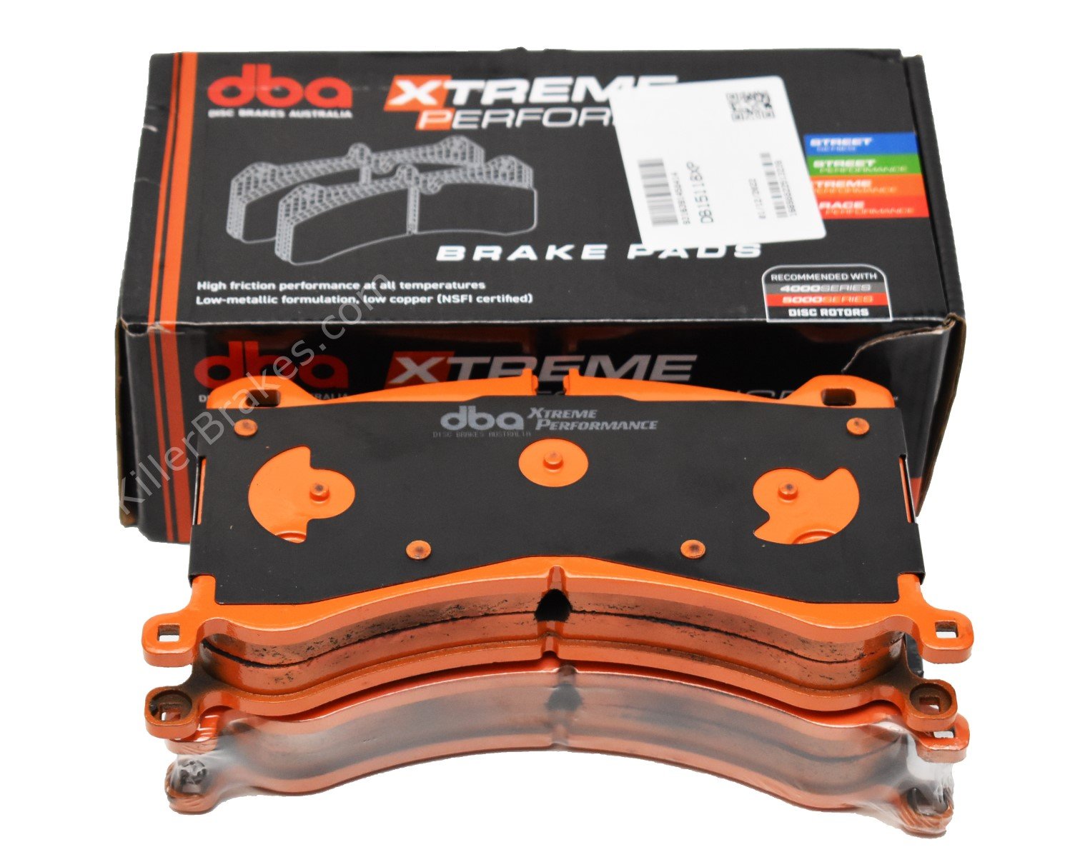 Front E-tron DBA Brake Pads DB15118XP Xtreme Performance Brembo 6pot 400x38mm 4KE698151E New