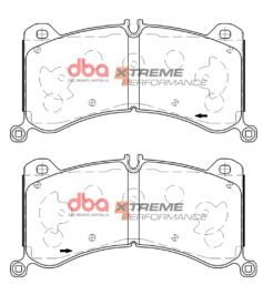 Front E-tron DBA Brake Pads DB15118XP Xtreme Performance Brembo 6pot 400x38mm 4KE698151E New