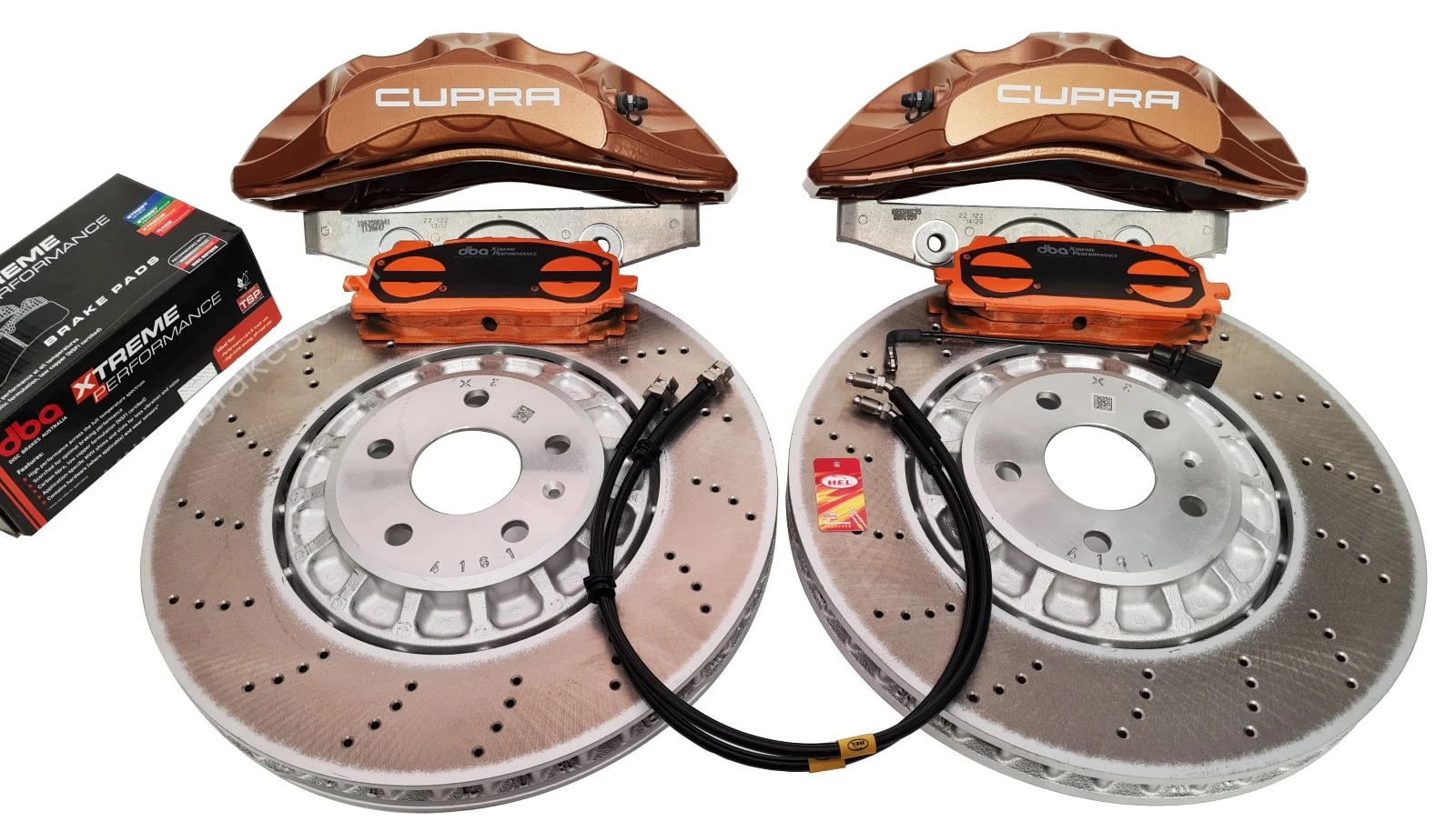 Front CUPRA Formentor VZ5 Audi Rsq3 F3 Brake Kit Akebono 6pot 374x36mm New