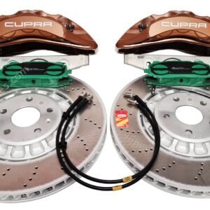 Front CUPRA Formentor VZ5 Audi Rsq3 F3 Brake Kit Akebono 6pot Black 374x36mm New