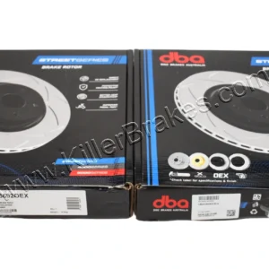 Front DBA3692OEX Brake Discs 375x36mm Street Series drilled Pair