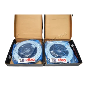 Rear DBA3007S brake discs Street Series T2 350x28mm 4M0615601J Audi Q7 4m E-tron