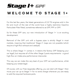 OEM+ Remap 2.0 TSI Gen 3B IS20 Polo AW GTI EA888